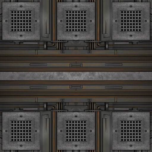 DRONEFACE texture preview at 512 x 512